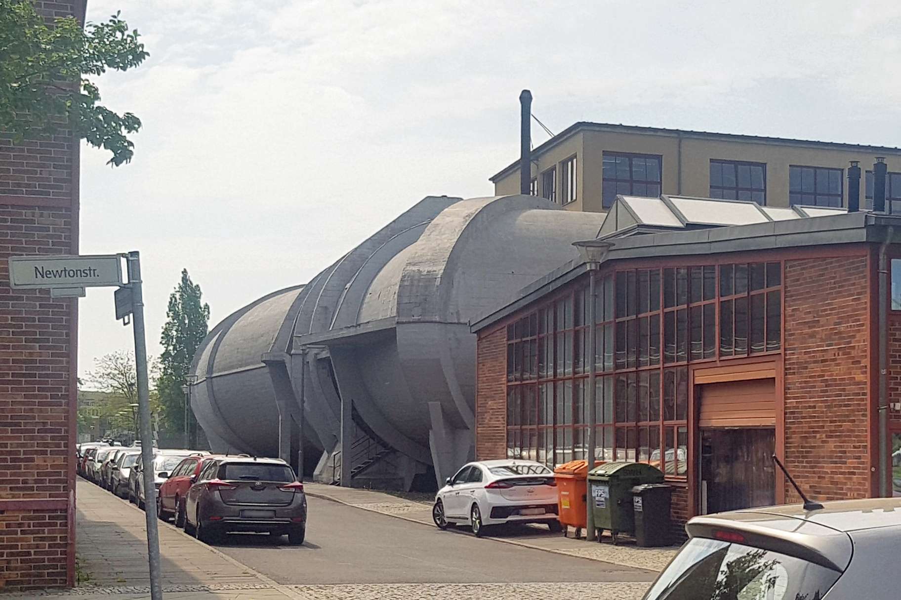 Windkanal in Adlershof aus der ehem. Luftfahrtforschung